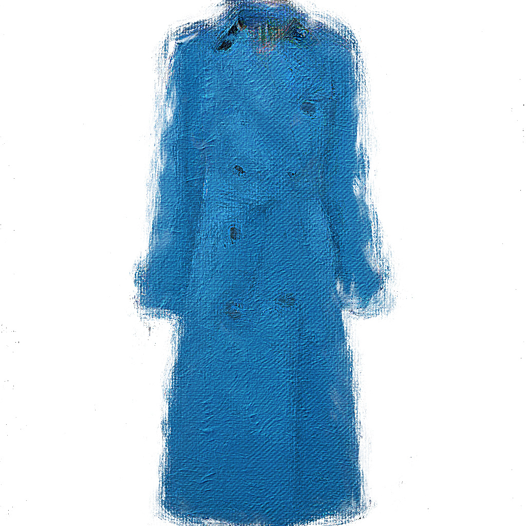 Burberry trench coat detail